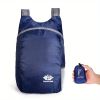 Portable And Foldable Small Backpack; Short-Distance Travel Bag For Men And Women For American Football Spectators